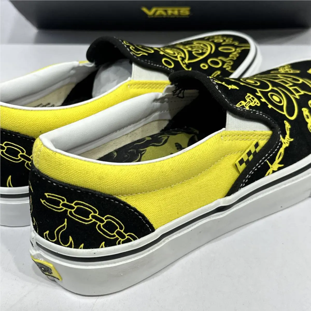 Vans shoes - VANS Slip On - Slip - Black 5