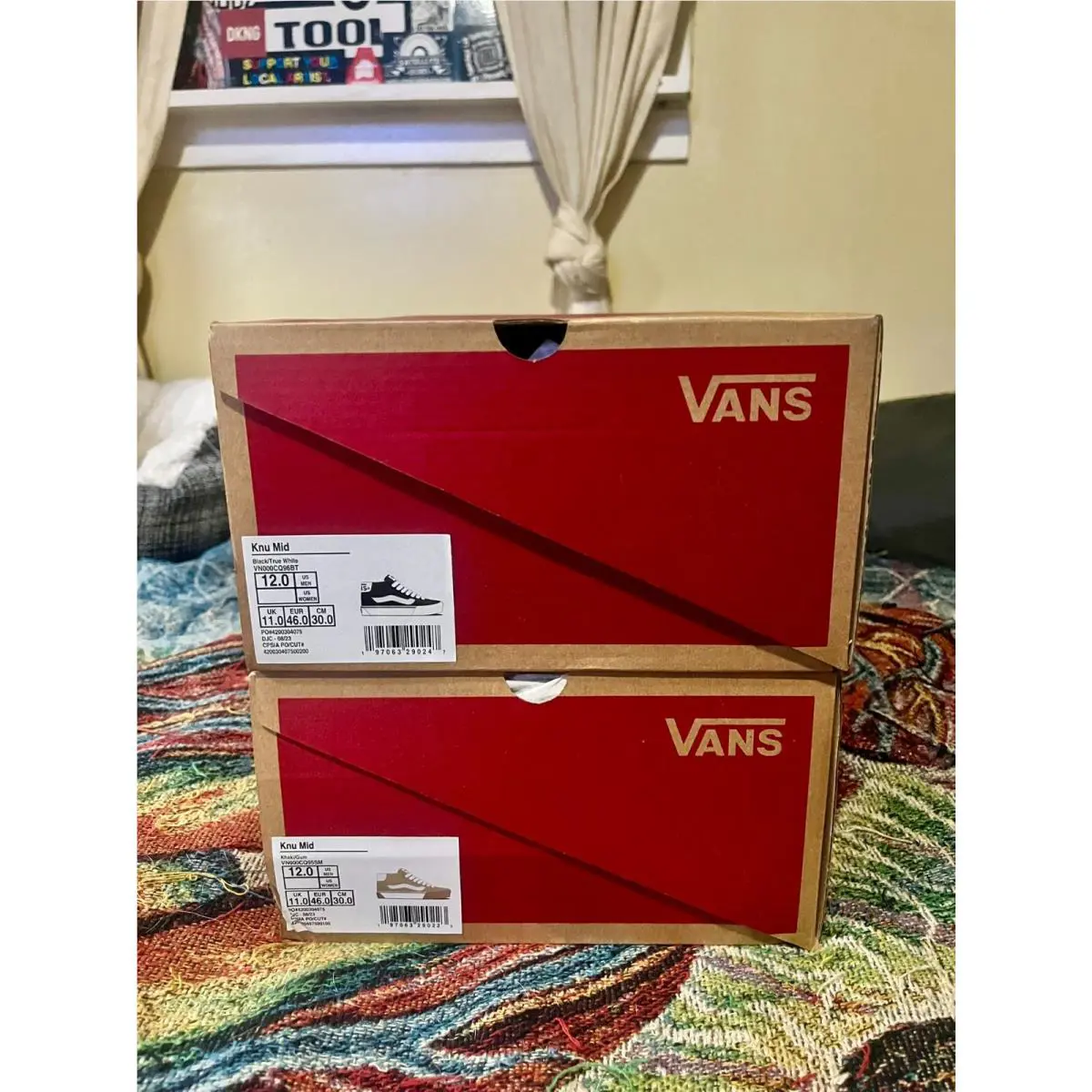 Vans shoes - VANS Knu Mid - Knu Mid - VN000CQ96BT - Black 0