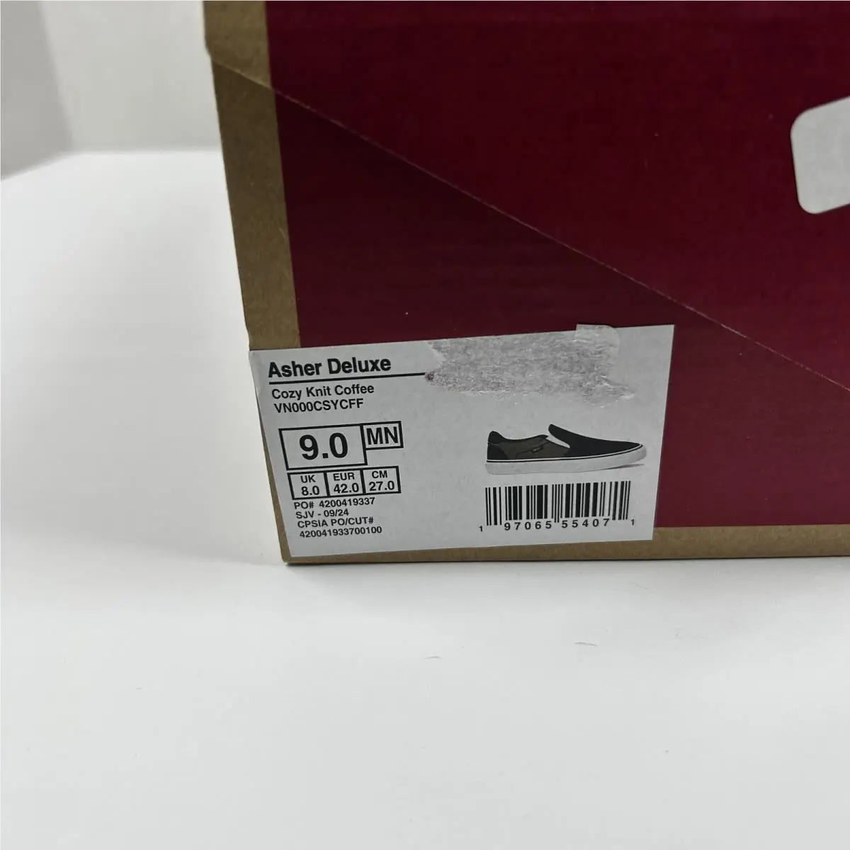 Vans shoes - Vans Asher Deluxe - Asher Deluxe - Black 12