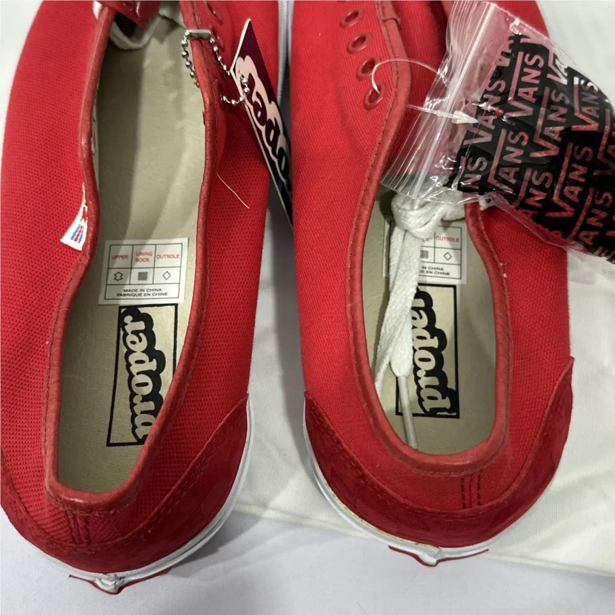Vans shoes - Vans Authentic Low LX - Authentic Low - Red 13