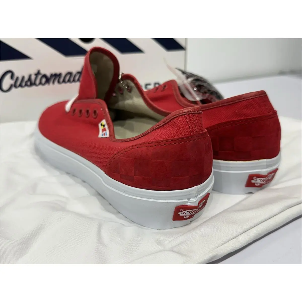 Vans shoes - Vans Authentic Low LX - Authentic Low - Red 5