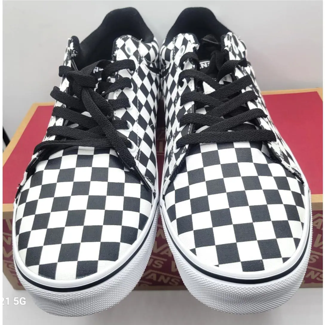 Vans shoes - VANS Seldan - Seldan - BLACK AND WHITE 1