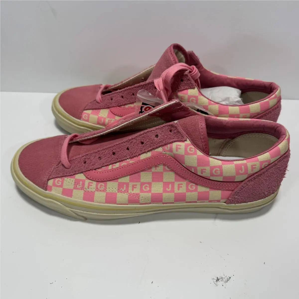 Vans shoes - OG Style 36 LX - Style - VN0A4BVE6X7 - Pink, Cream 2