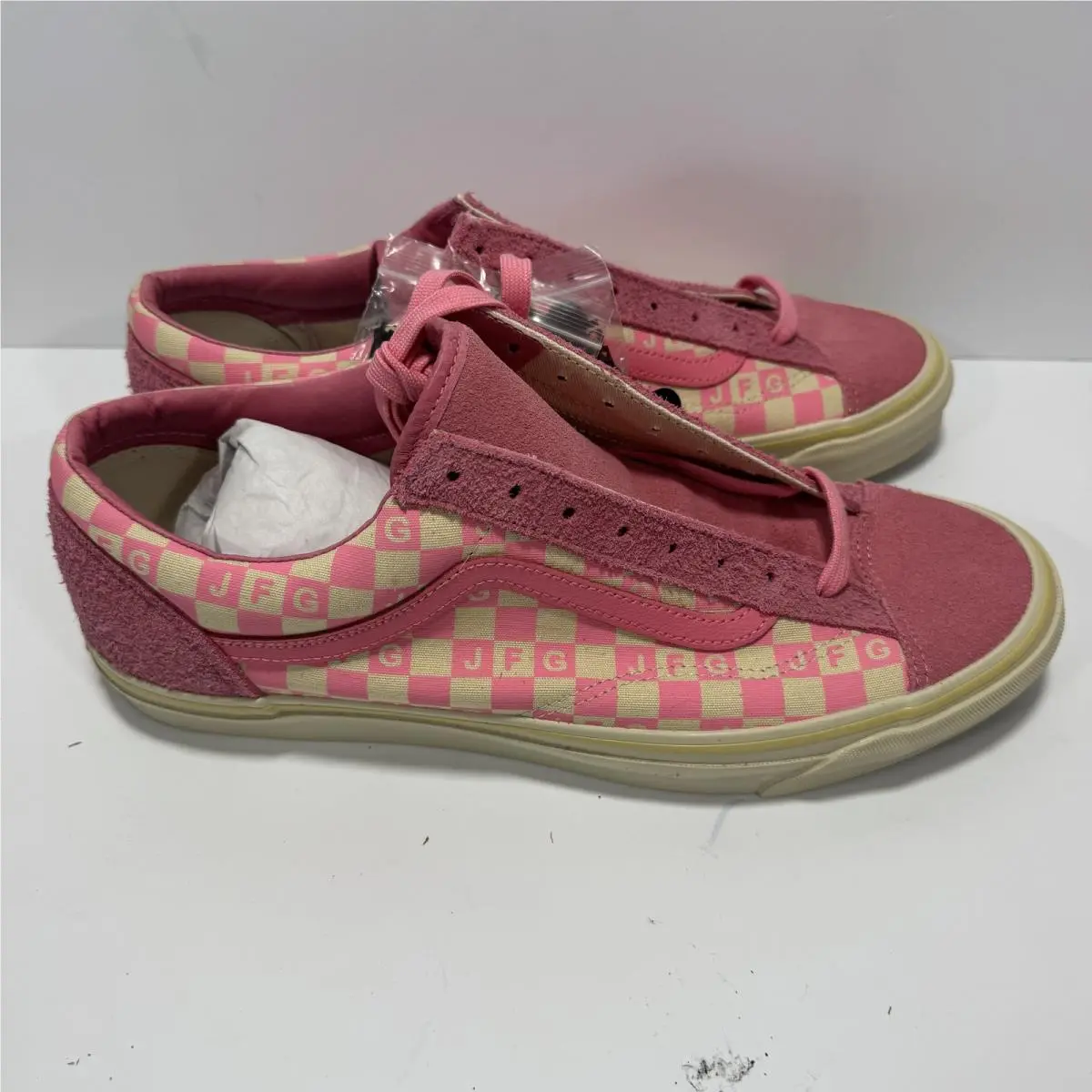 Vans shoes - OG Style 36 LX - Style - VN0A4BVE6X7 - Pink, Cream 4