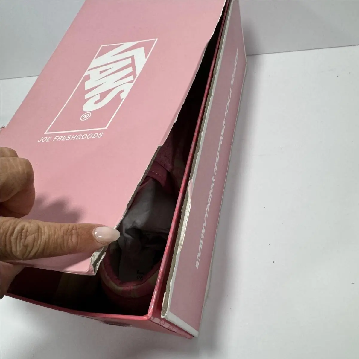 Vans shoes - OG Style 36 LX - Style - VN0A4BVE6X7 - Pink, Cream 10