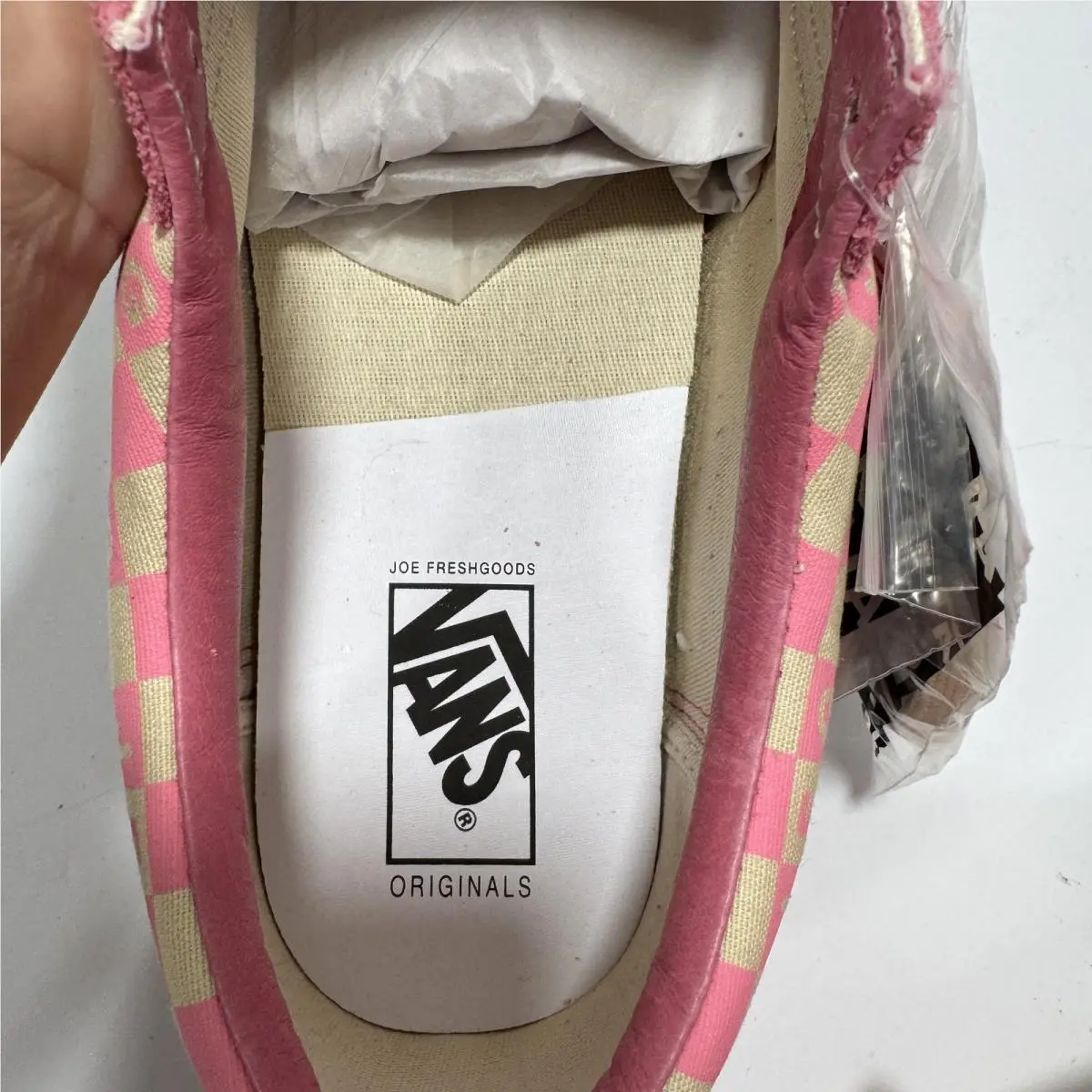 Vans shoes - OG Style 36 LX - Style - VN0A4BVE6X7 - Pink, Cream 6