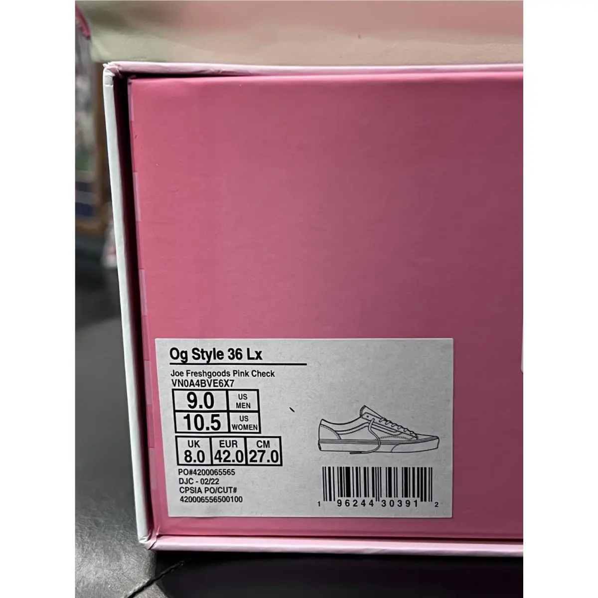 Vans shoes - VANS Style 36 - Style - VN0A4BVE6X7 - Pink 4