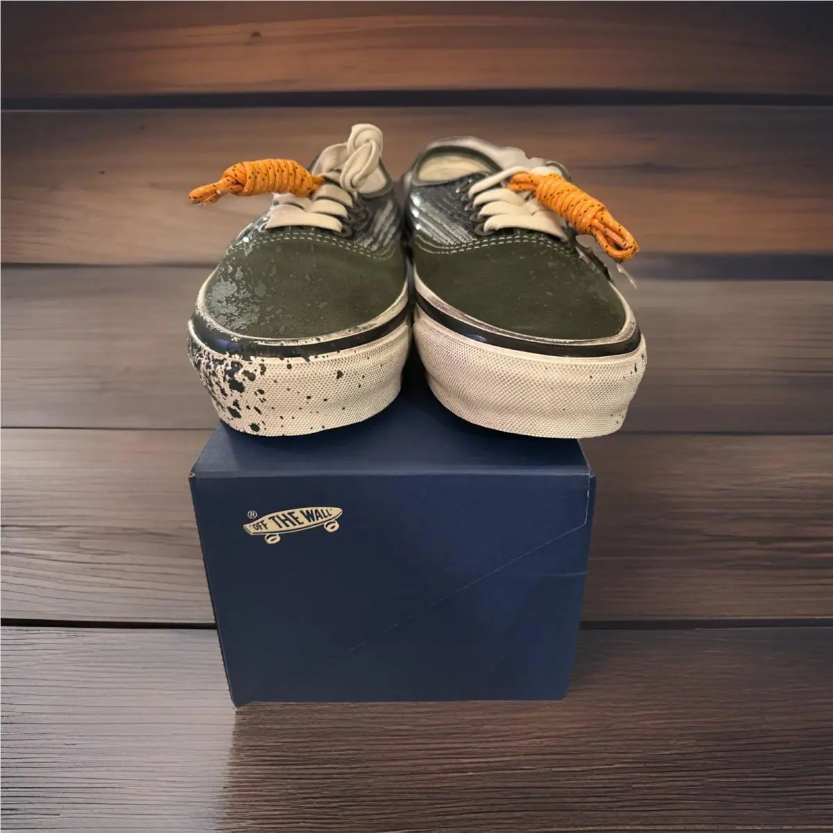 Vans shoes - VANS Authentic - Authentic - VN000DB824O - Green 3