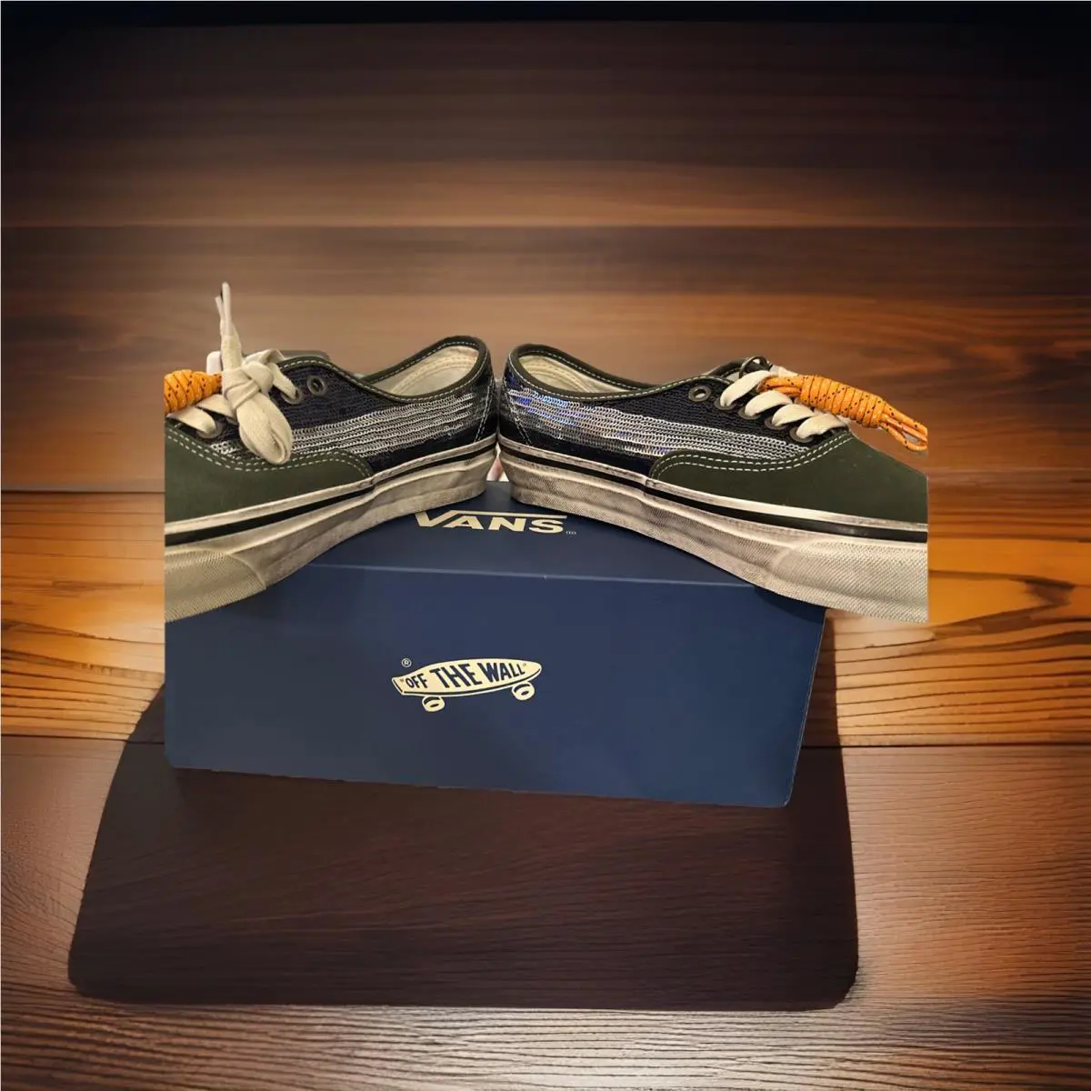 Vans shoes - VANS Authentic - Authentic - VN000DB824O - Green 7
