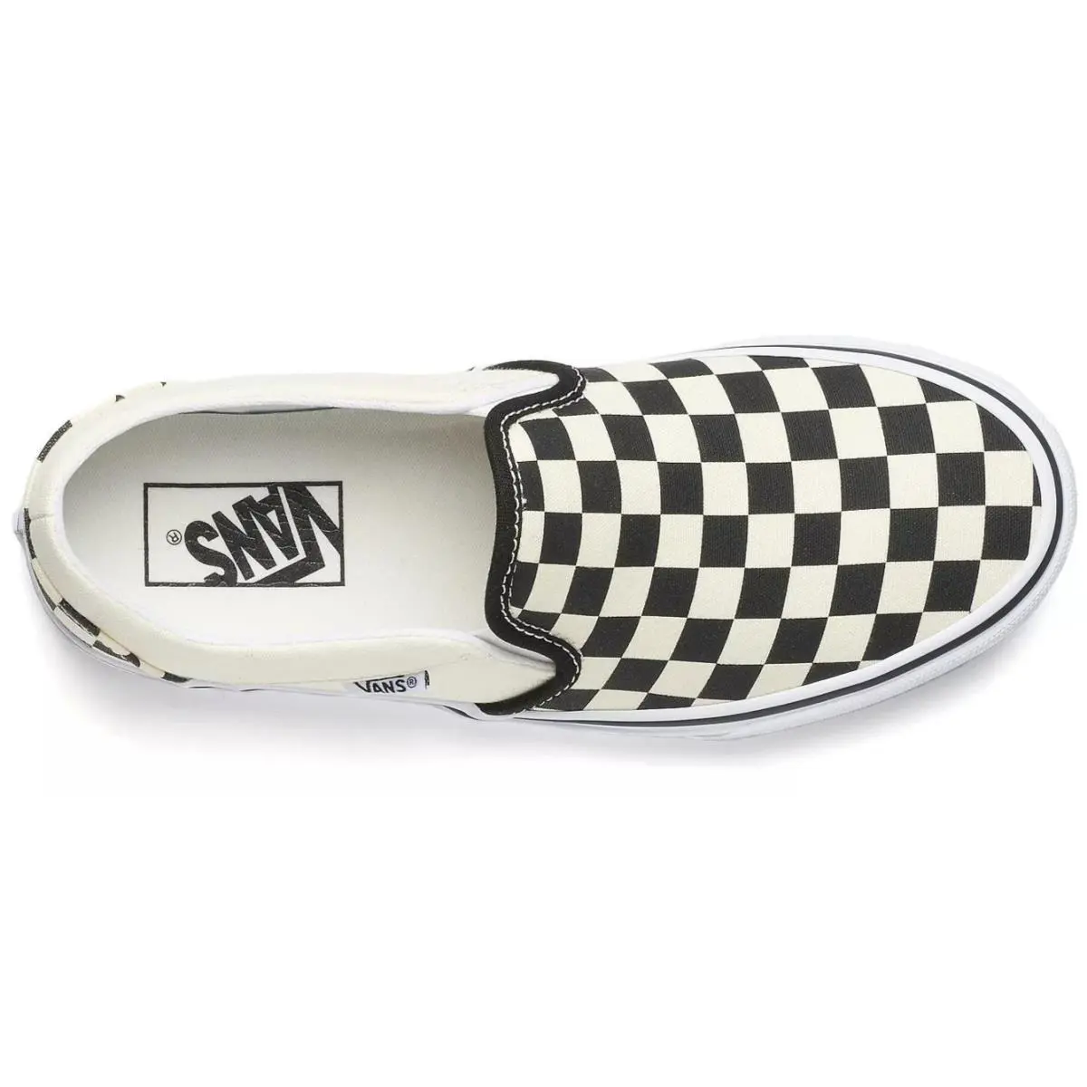 Vans shoes - VANS Classic - Classic - VN000VOSAPK - Black/white 4