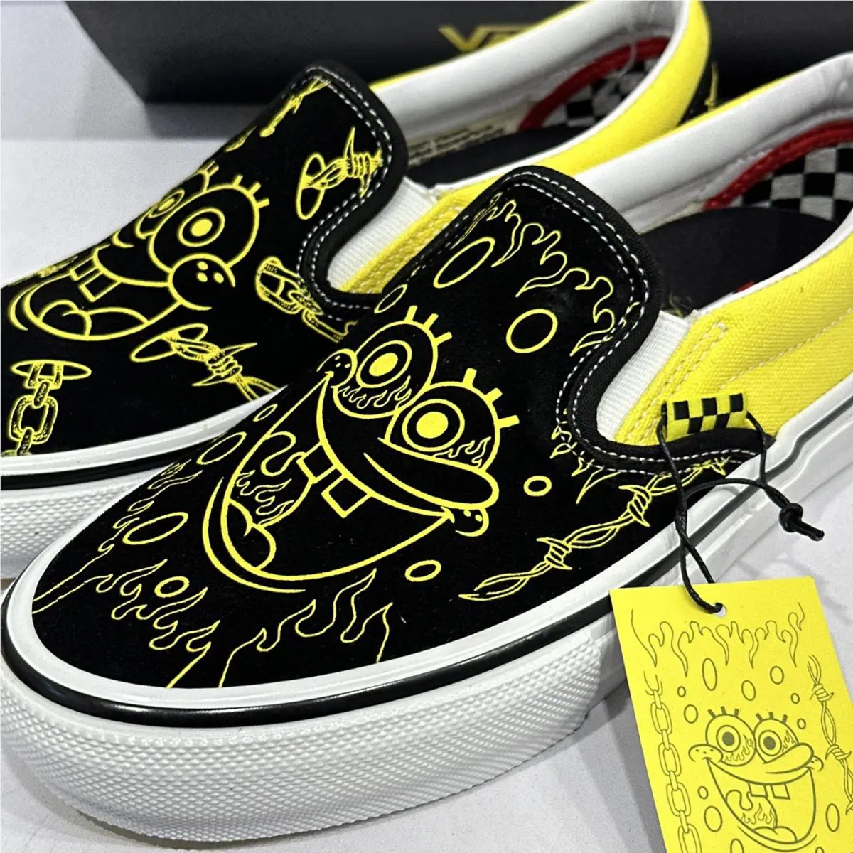 Vans shoes - Vans SpongeBob Old Skool - SpongeBob Old Skool - Black 7