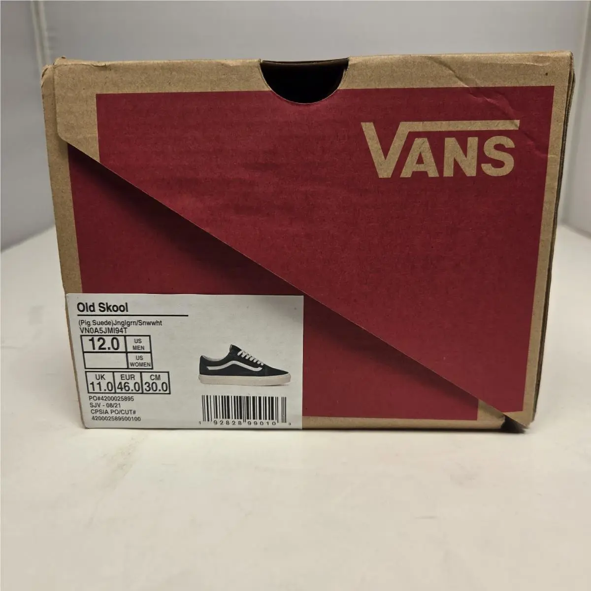 Vans shoes - VN0A5JMI94T - VN0A5JMI94T - Green/White 11