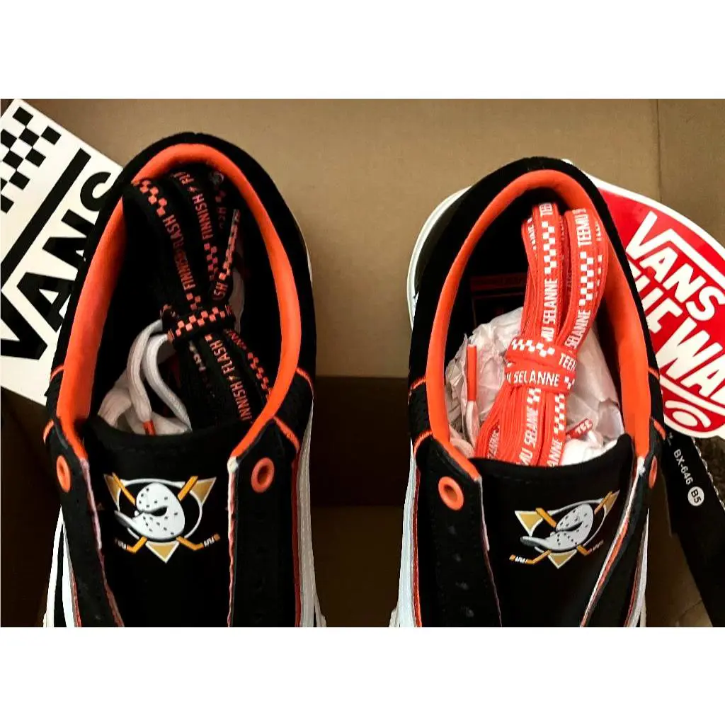 Vans shoes - Vans Anaheim Ducks - Anaheim Ducks - Selanne - Black 0