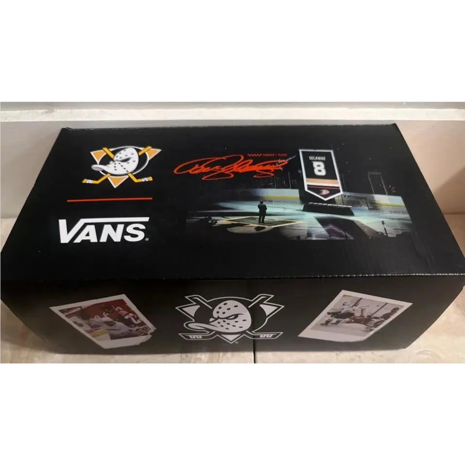 Vans shoes - Vans Anaheim Ducks - Anaheim Ducks - Selanne - Black 2