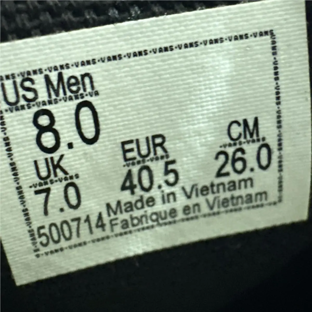 Vans shoes - VANS Slip On - Slip - Black 12