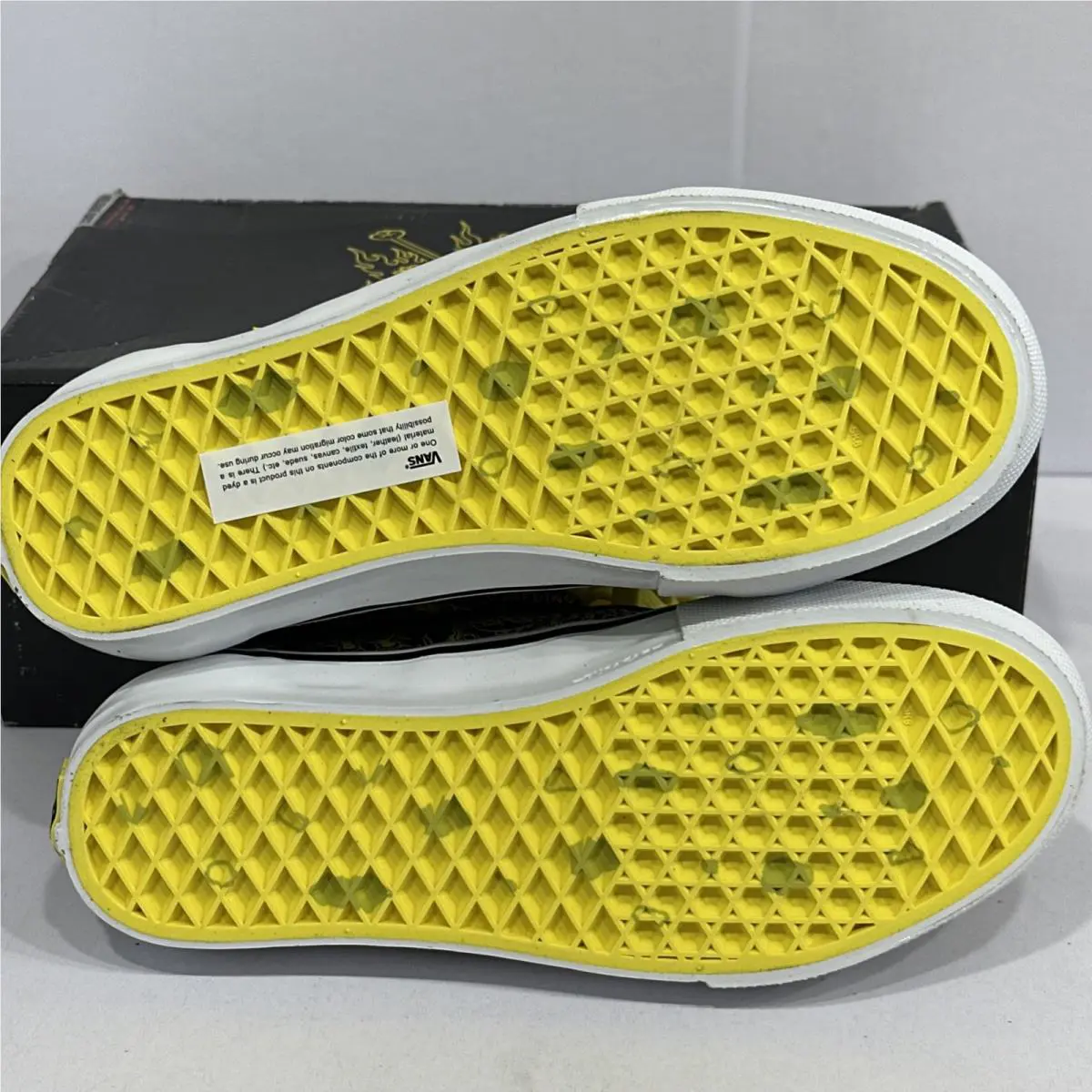 Vans shoes - VANS Old Skool - Old Skool - Black, Manufacturer: Black/Yellow 9