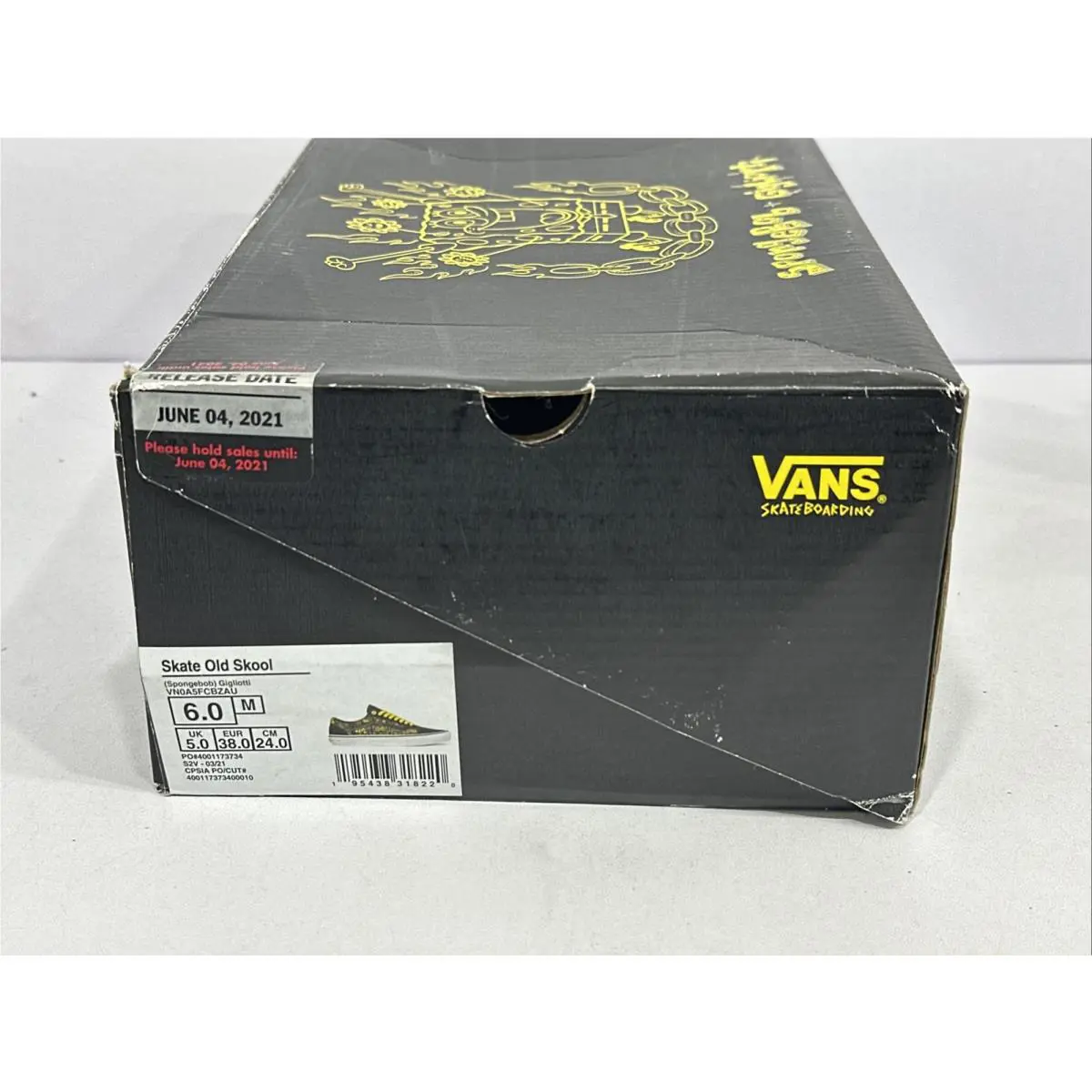 Vans shoes - VANS Old Skool - Old Skool - Black, Manufacturer: Black/Yellow 11