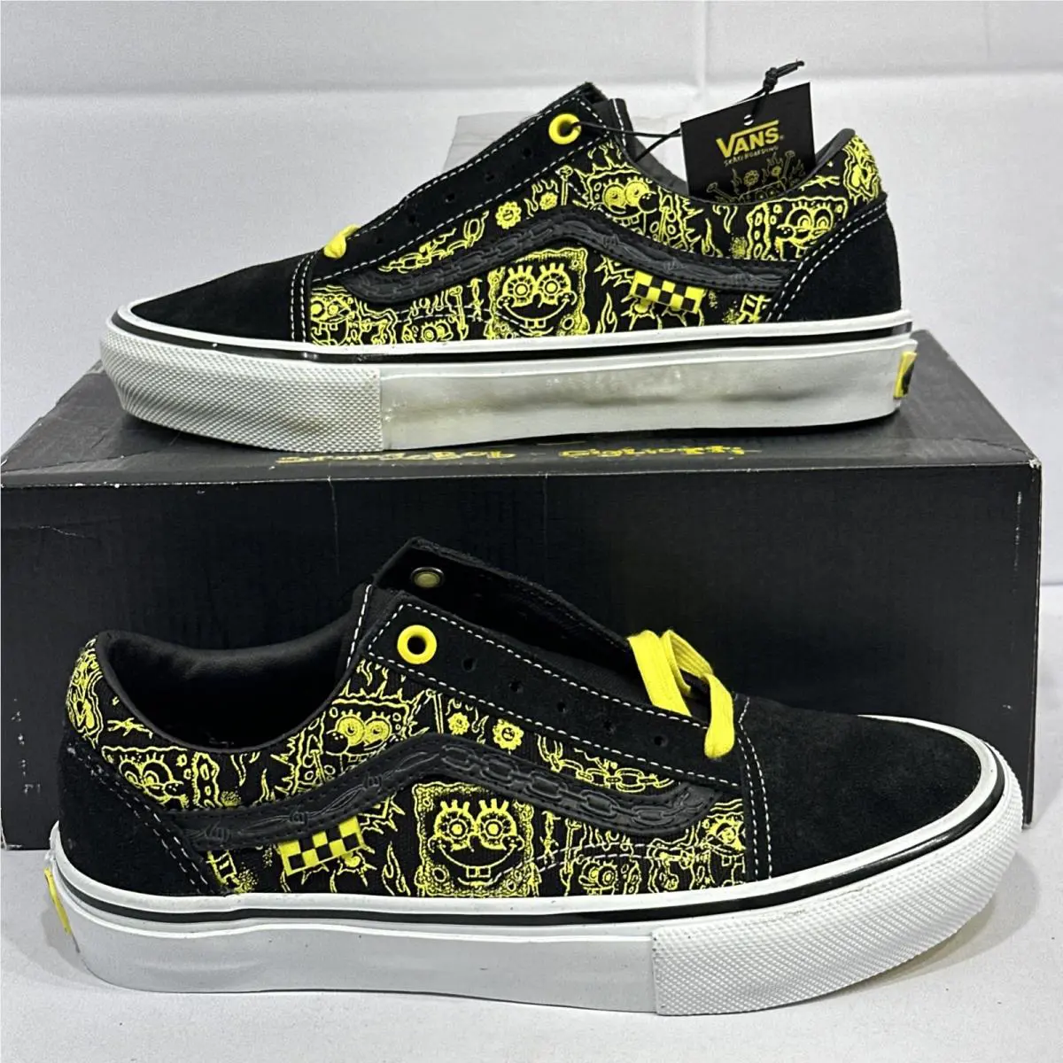 Vans shoes - VANS Old Skool - Old Skool - Black, Manufacturer: Black/Yellow 0