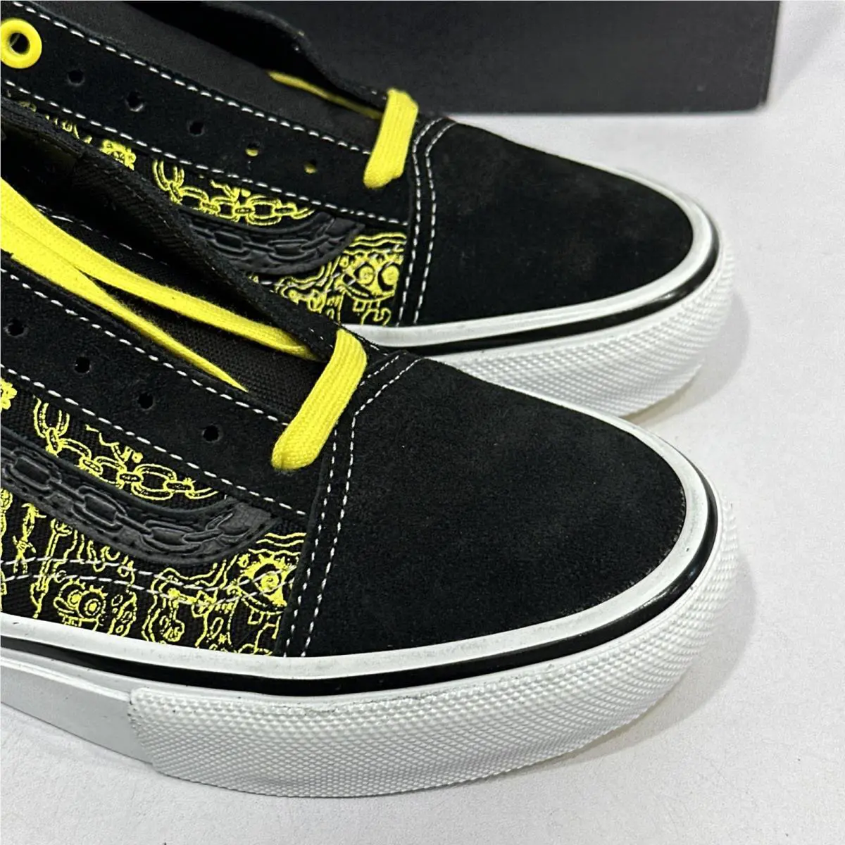 Vans shoes - VANS Old Skool - Old Skool - Black, Manufacturer: Black/Yellow 2