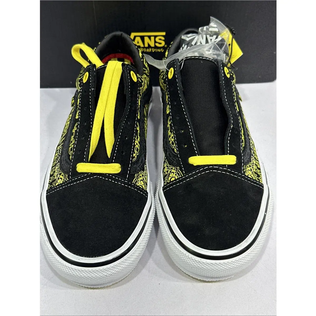 Vans shoes - VANS Old Skool - Old Skool - Black, Manufacturer: Black/Yellow 1