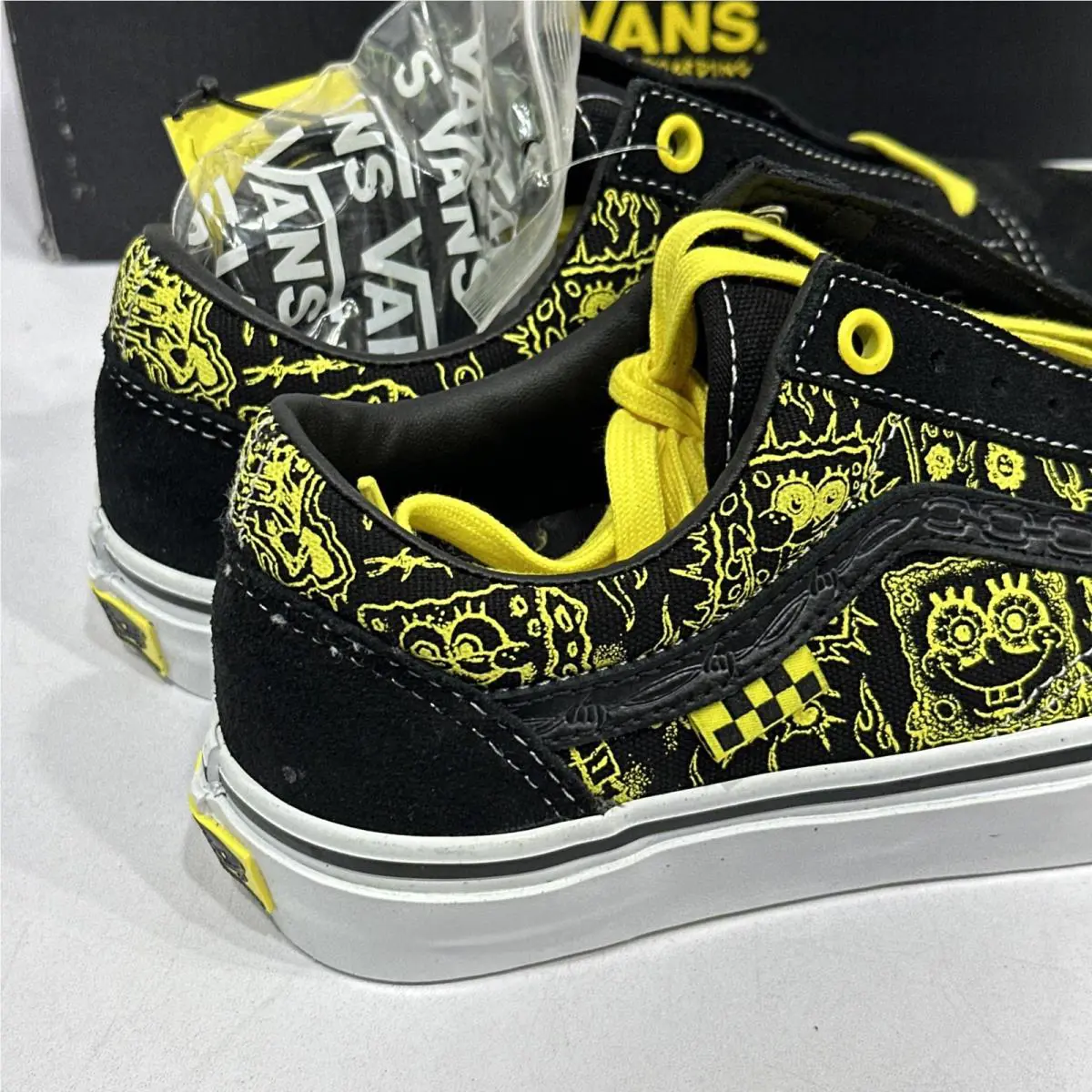 Vans shoes - VANS Old Skool - Old Skool - Black, Manufacturer: Black/Yellow 4