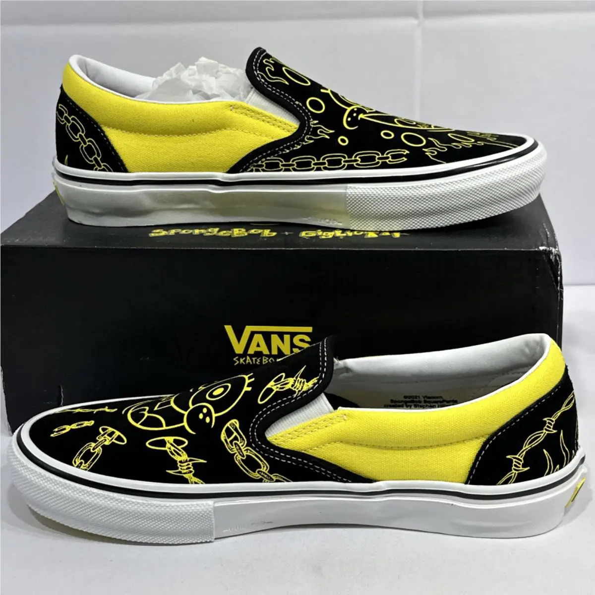 Vans shoes - Vans Spongebob Cartoon - Spongebob Cartoon - Black 1