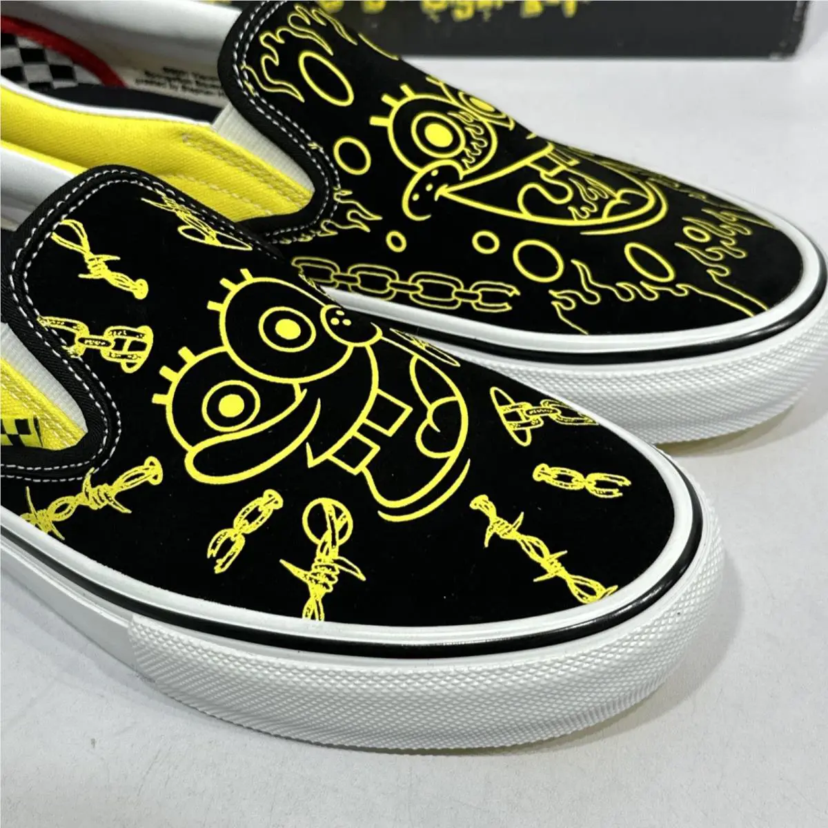 Vans shoes - Vans Spongebob Cartoon - Spongebob Cartoon - Black 3