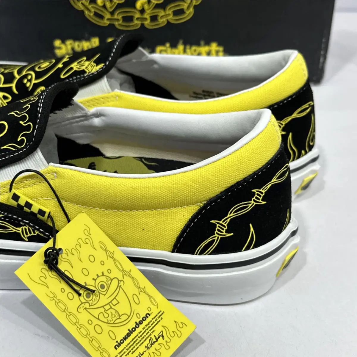 Vans shoes - Vans Spongebob Cartoon - Spongebob Cartoon - Black 6