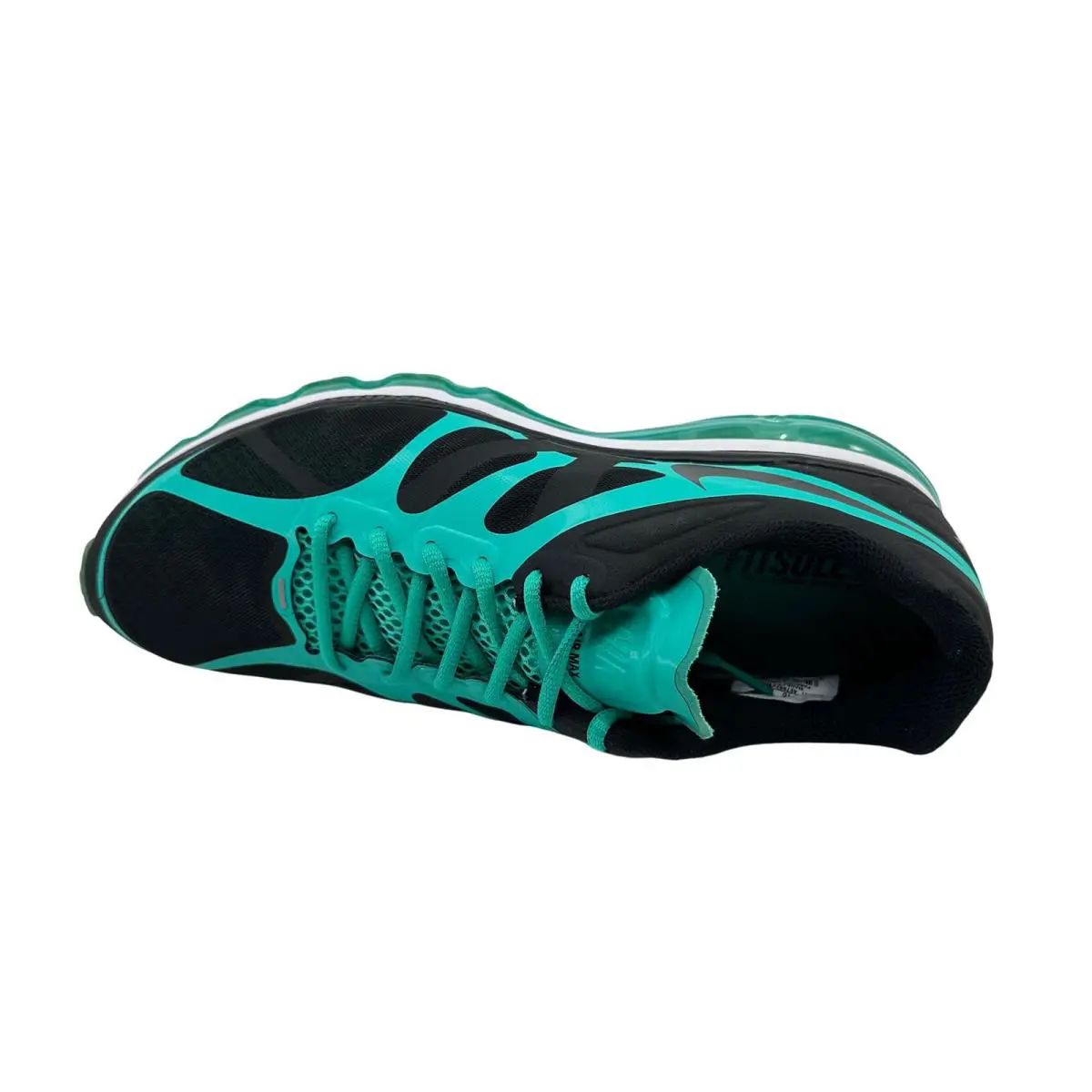 Nike shoes - Nike Air Max+ 2012 - Air - 487982 004 - Black, Manufacturer: Black New Green 2