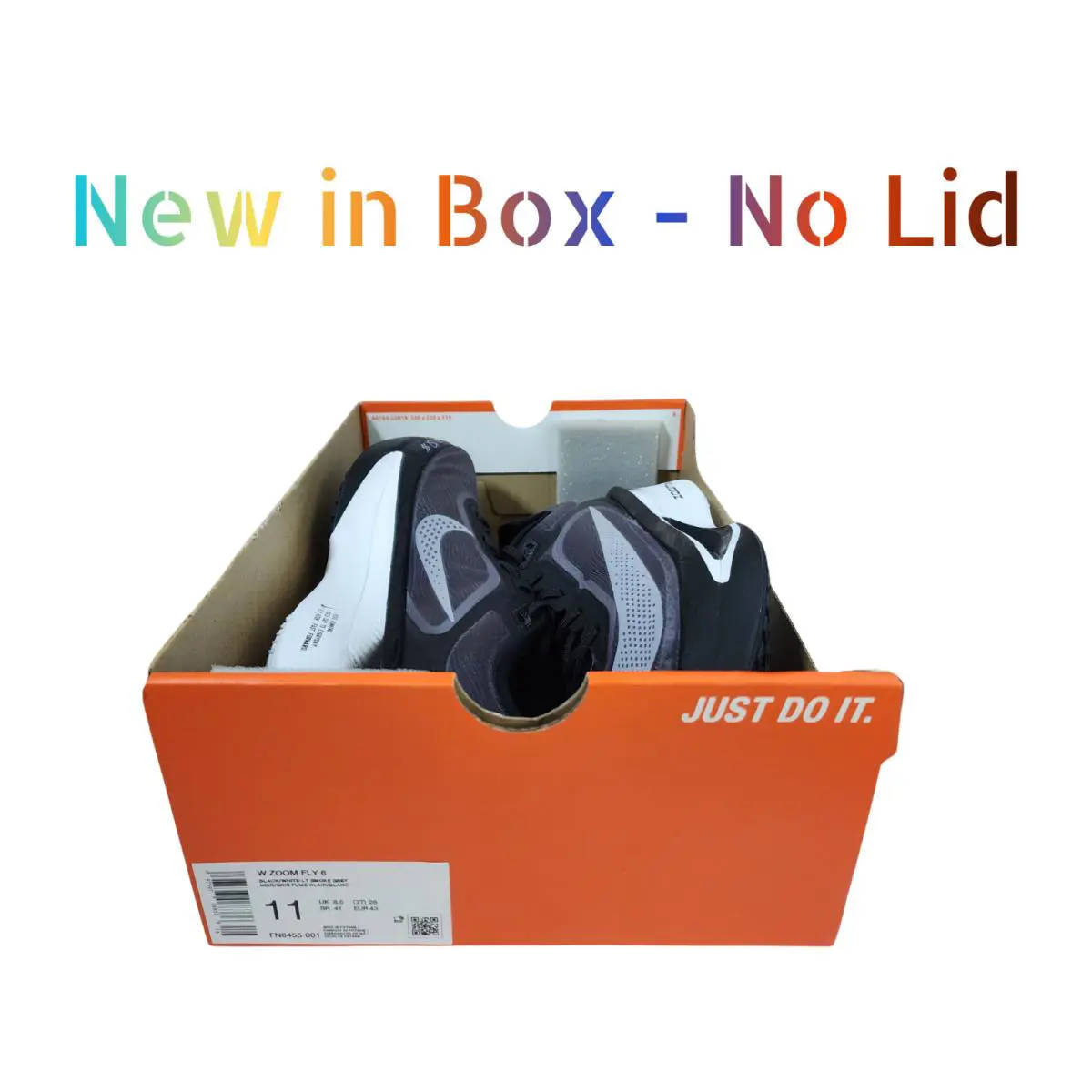 Nike shoes - Nike Zoom Fly 6 - Zoom Fly - FN8455-001 - Black 15