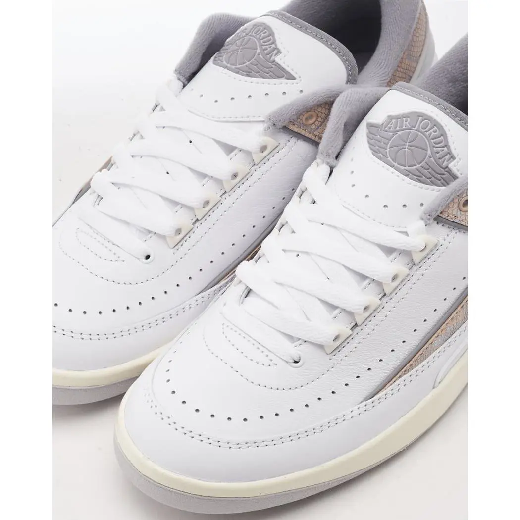 Nike shoes - Nike Jordan 2 Retro Low - DV9956-100 - White 10