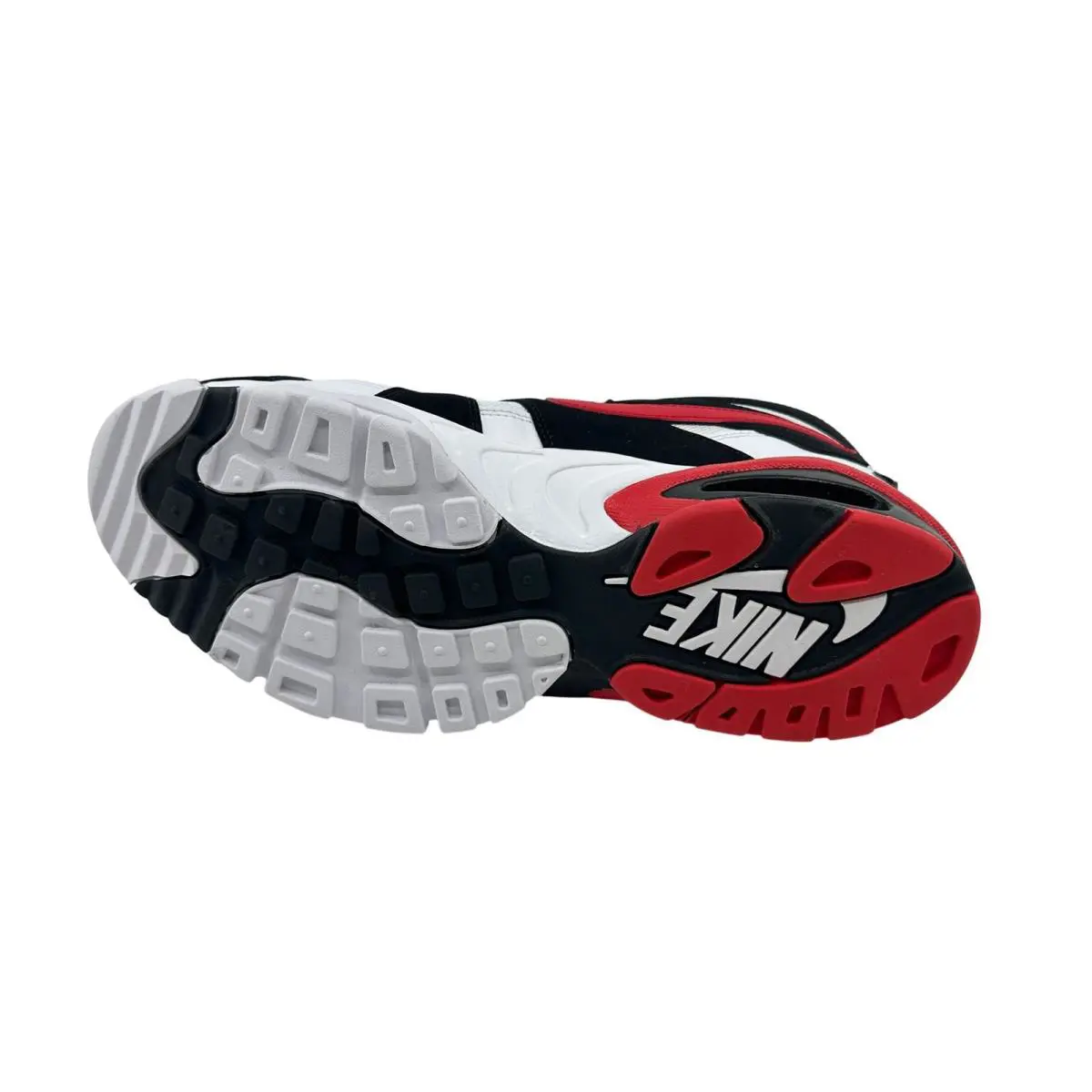 Nike shoes - Nike Air Diamond - Air Diamond - 724971 100 - White, Manufacturer: White University Red Black 4