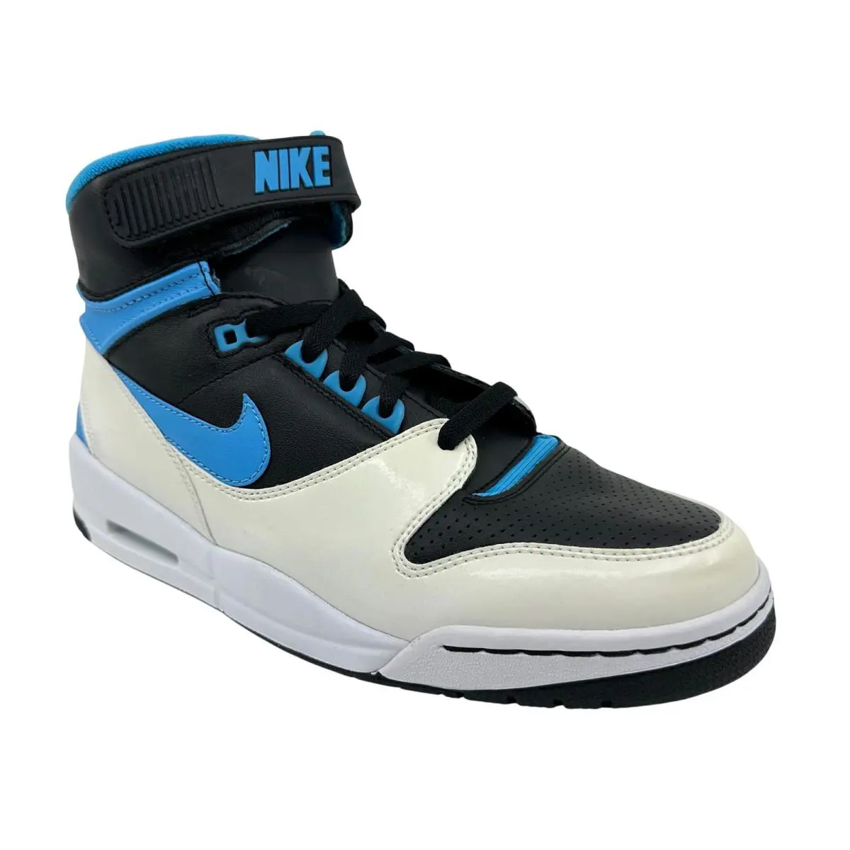 Nike shoes - Nike Air Revolution - Air Revolution - 303905 144 - White, Manufacturer: White Vivid Blue Black 0