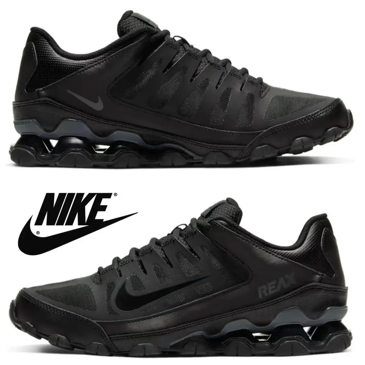 Nike shoes - Nike Reax 8 - Reax - Black, Maufacturer: Black/Anthracite/Black 26