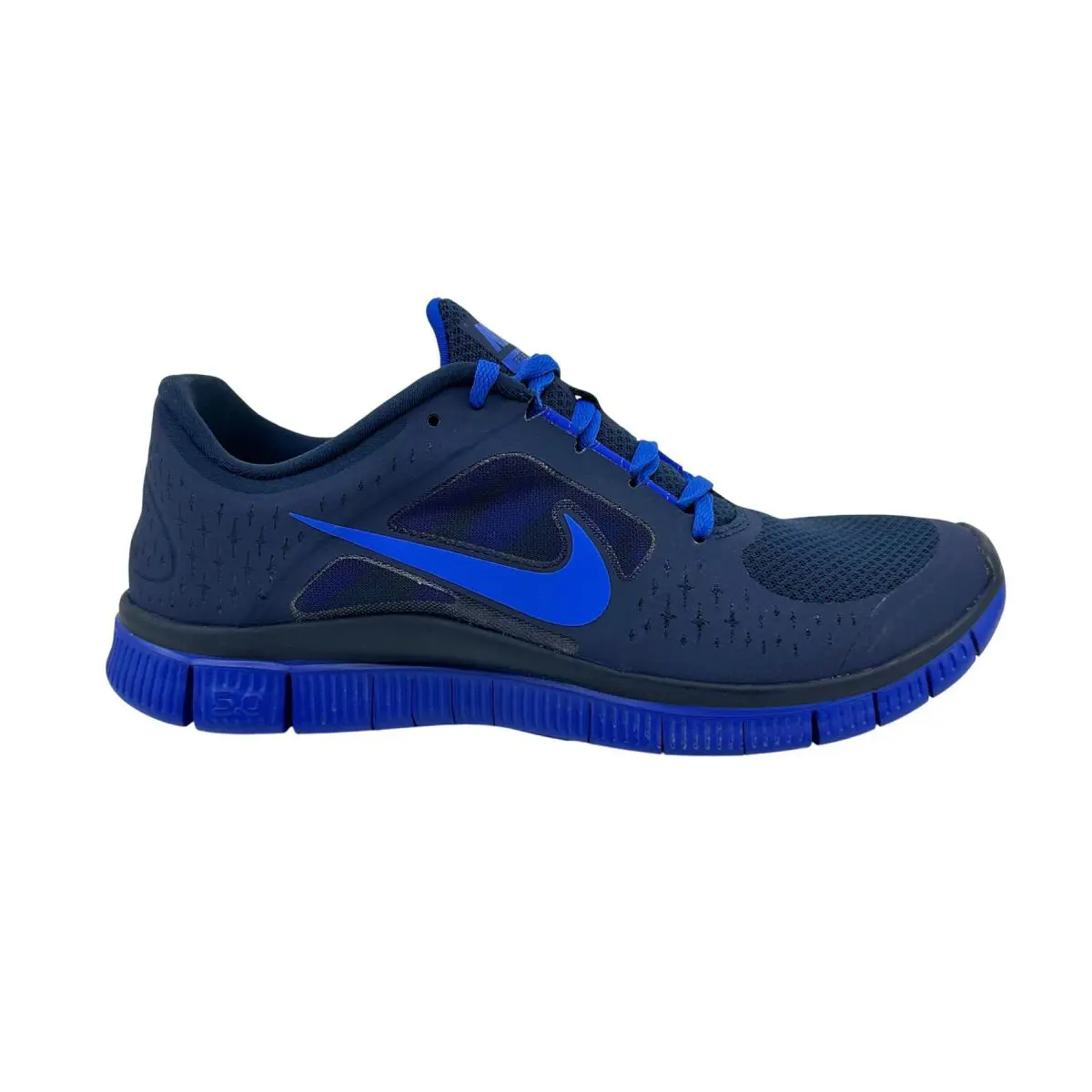 Nike Free Run+ 3 Light Midnight Royal Blue Mens Athletic Sneaker - Blue, Manufacturer: Light Midnight Royal Blue