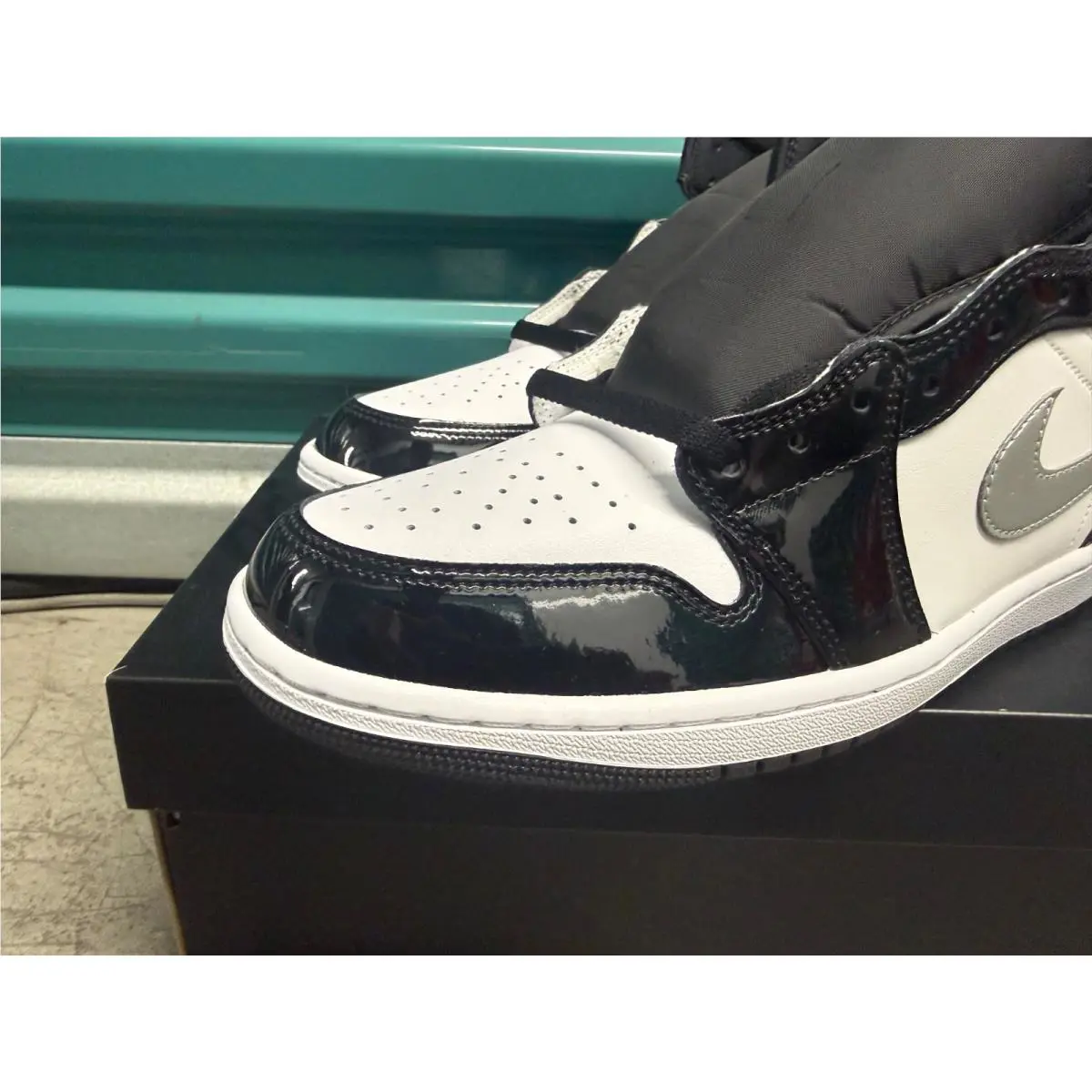 Nike shoes - Nike Air Jordan 1 - Air - HV0789-010 - Black 11