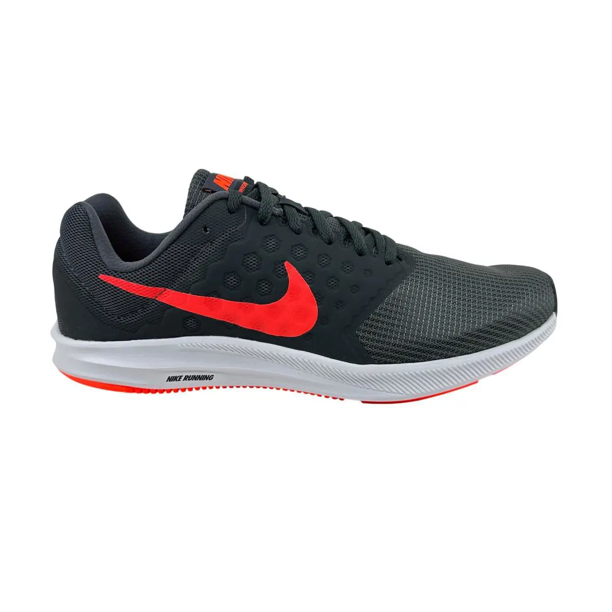 Nike shoes - Nike Downshifter 7 - Downshifter - 852459 010 - Gray, Manufacturer: Dark Grey Total Crimson 3
