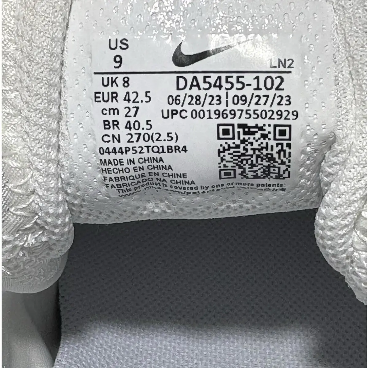 Nike shoes - Nike Vapor Edge - Vapor Edge - DA5455-102 - White 7