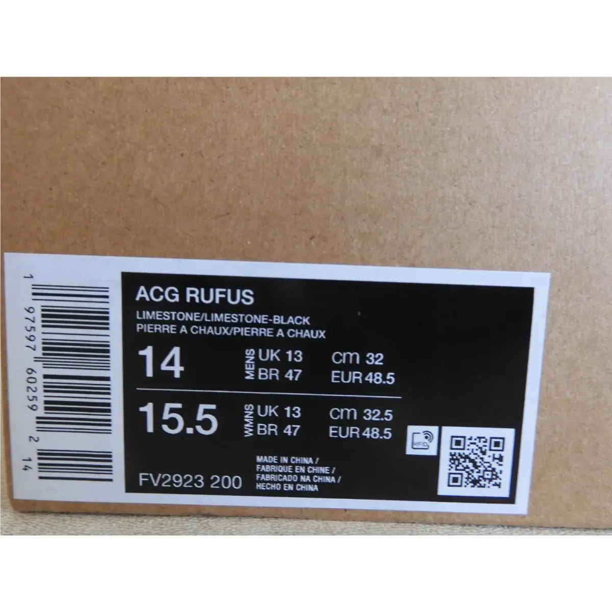 Nike shoes - Nike ACG Rufus - ACG Rufus - FV2923-200 - Brown 38