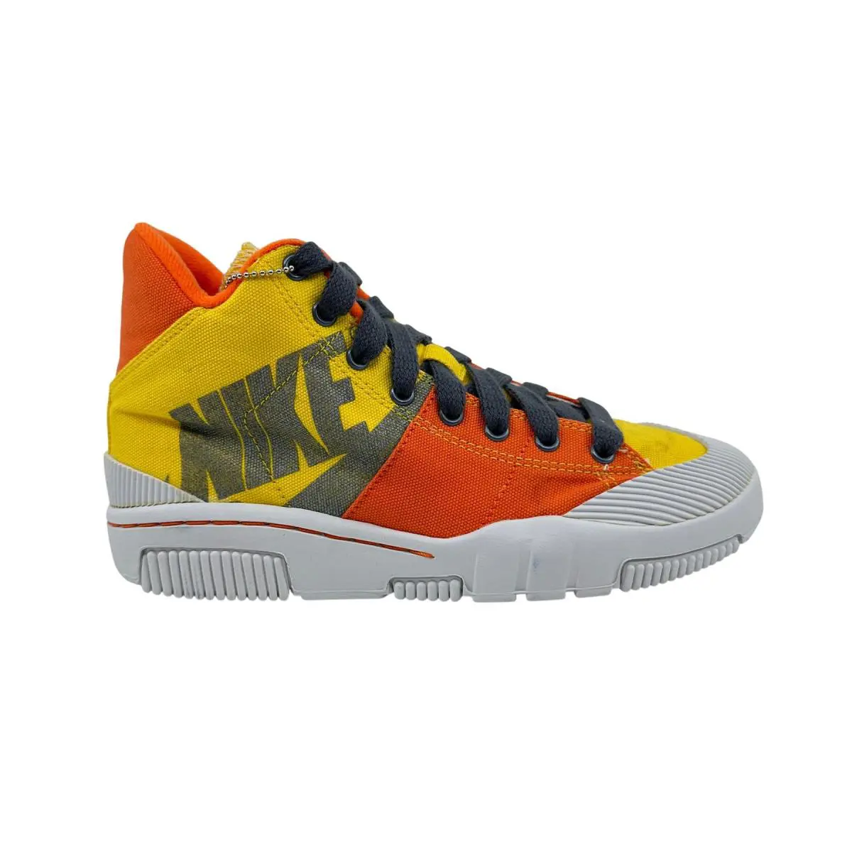 Nike Outbreak High Yellow Orange Womens Athletic Sneaker - Yellow, Manufacturer: Yellow Orange