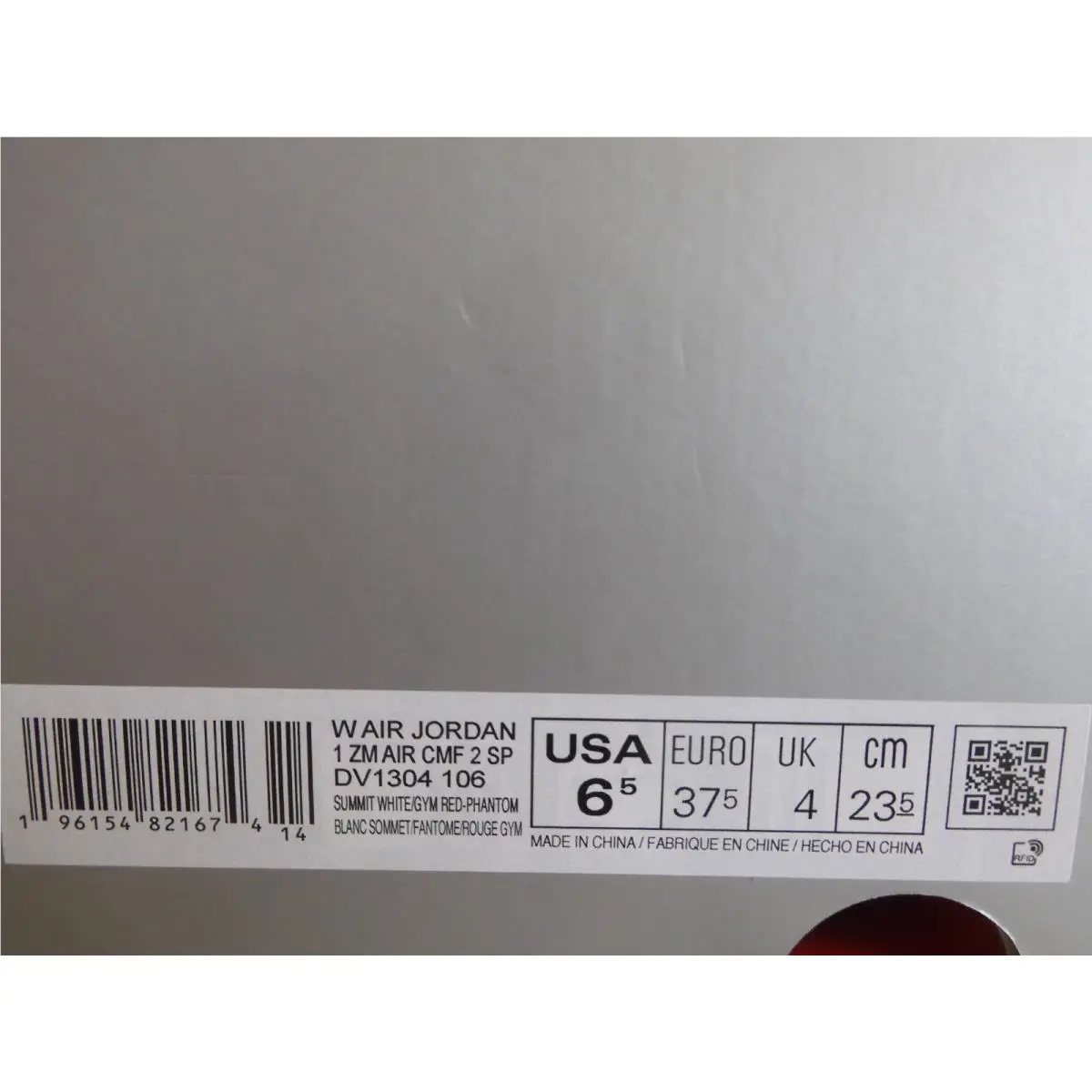 Nike shoes - Air Jordan 1 - Air - DV1304-106 - White 16