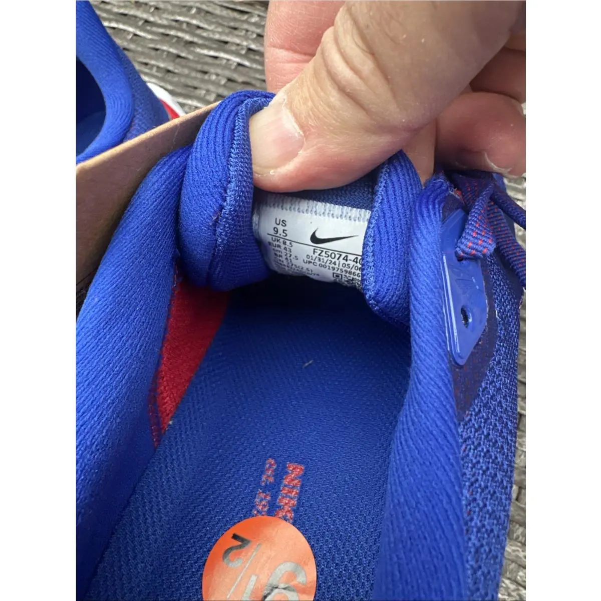 Nike shoes - Nike Air Zoom Pegasus Bills - FZ5074-400 - Blue 7