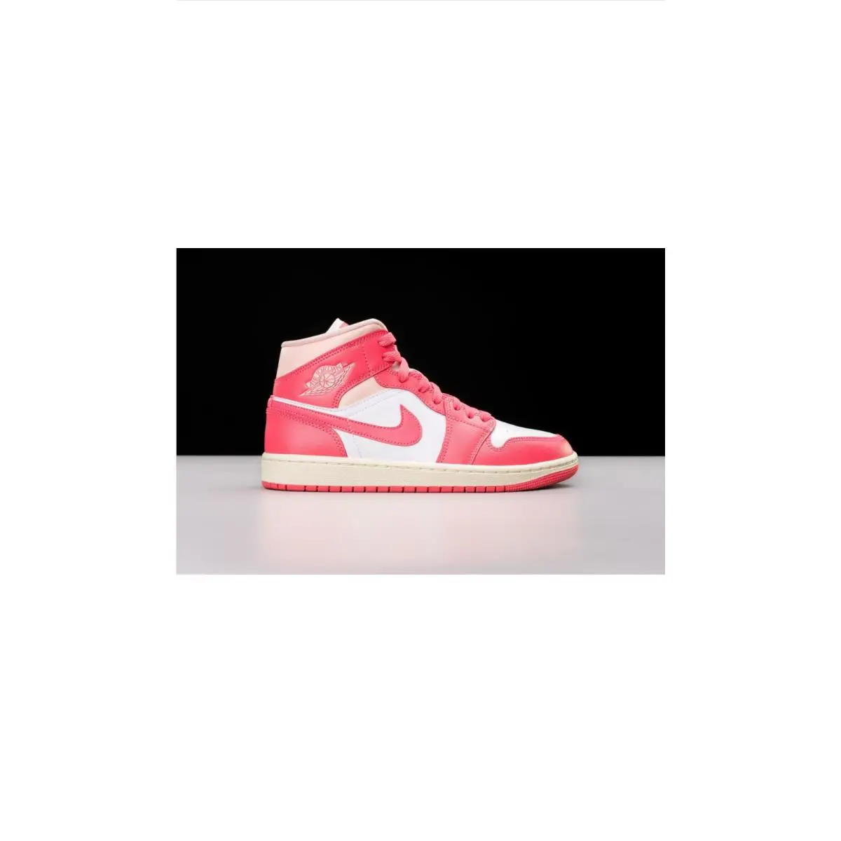 Nike shoes - Air Jordan 1 Mid - Air Mid - White Sea Coral Atmosphere Sail 1