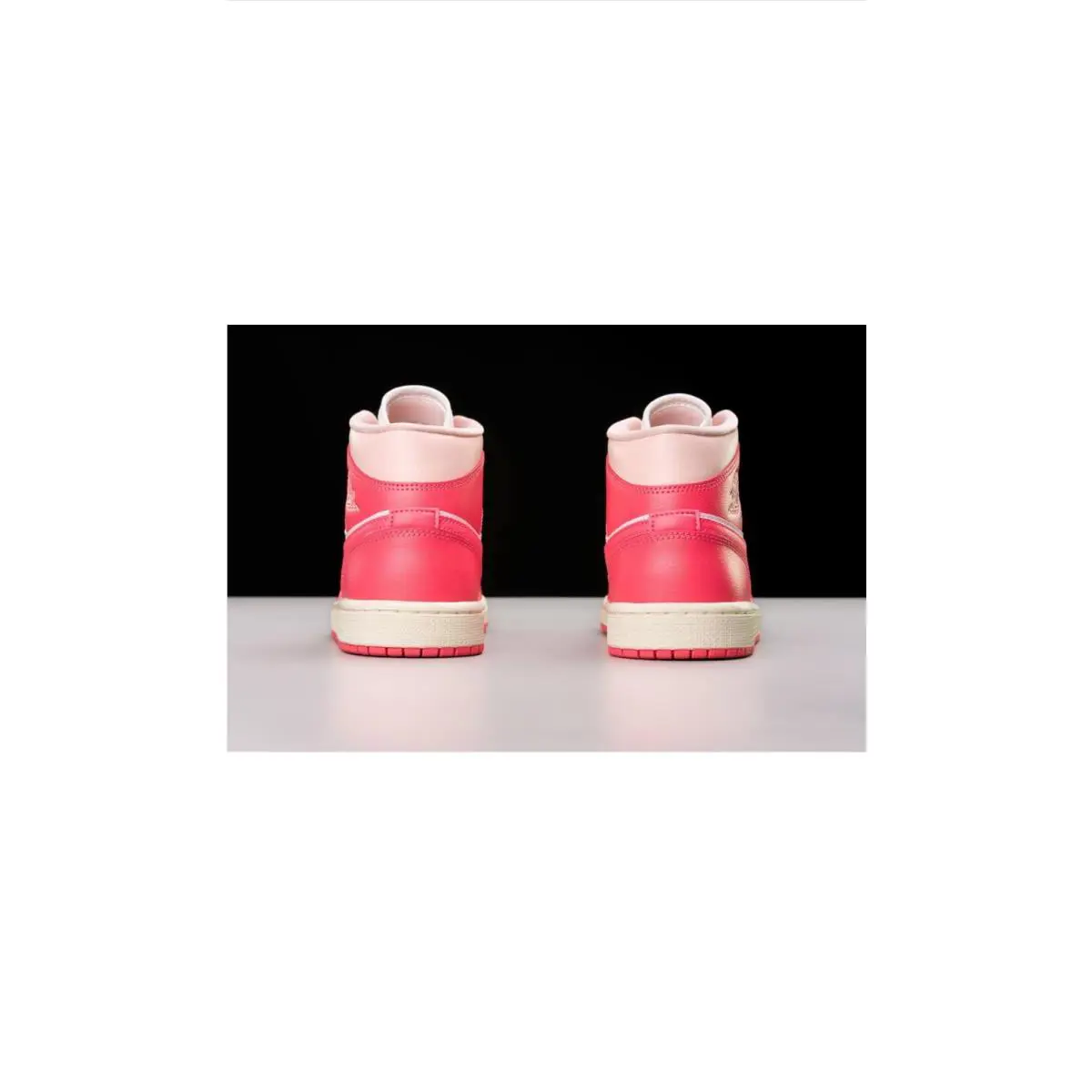 Nike shoes - Air Jordan 1 Mid - Air Mid - White Sea Coral Atmosphere Sail 4