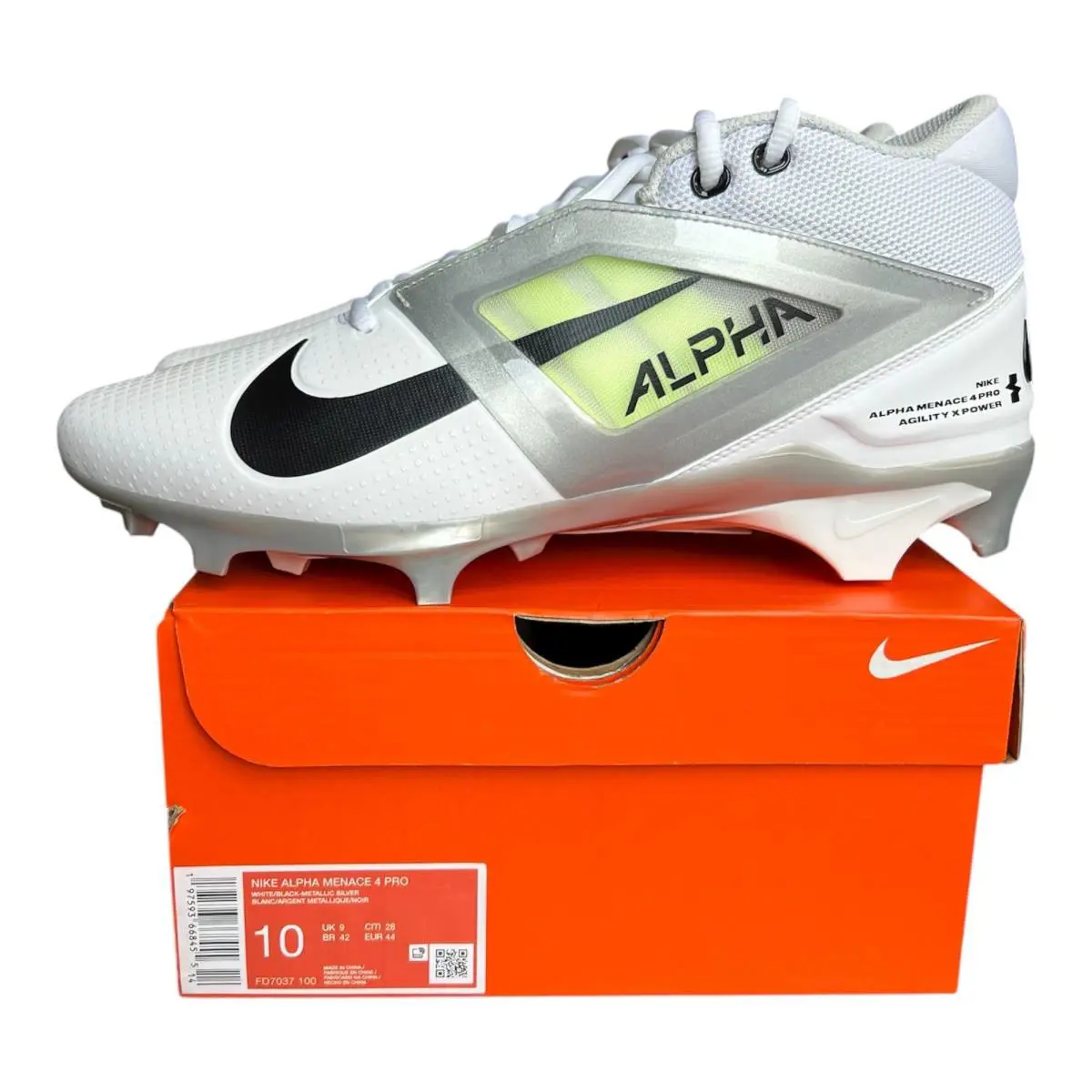 Nike shoes - Nike Alpha Menace 4 Pro - White/Black 0