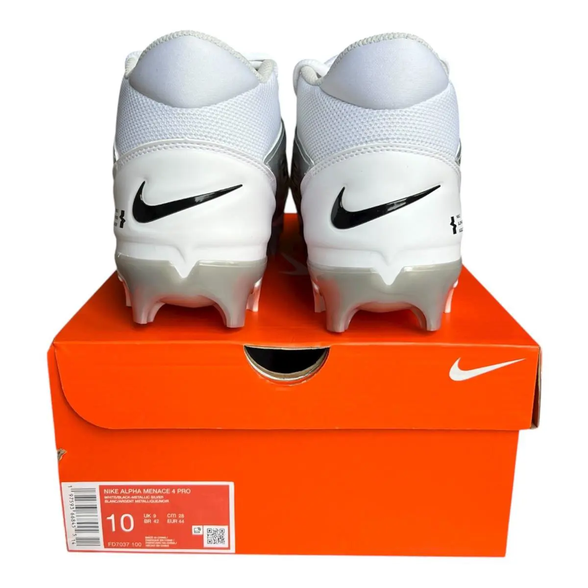 Nike shoes - Nike Alpha Menace 4 Pro - White/Black 2