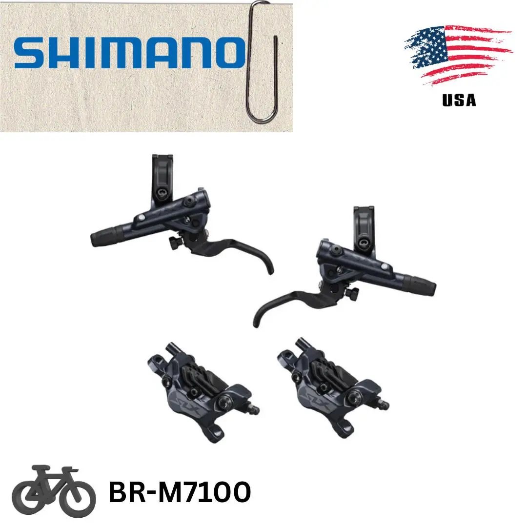 Shimano Slx BR M7100 Hydraulic Disc Brakeset Mtb BL-BR-M7100 J04C