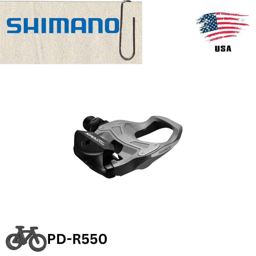 Shimano PD-R550 Spd-sl Road Bike Bike Pedals Clipless PD R550