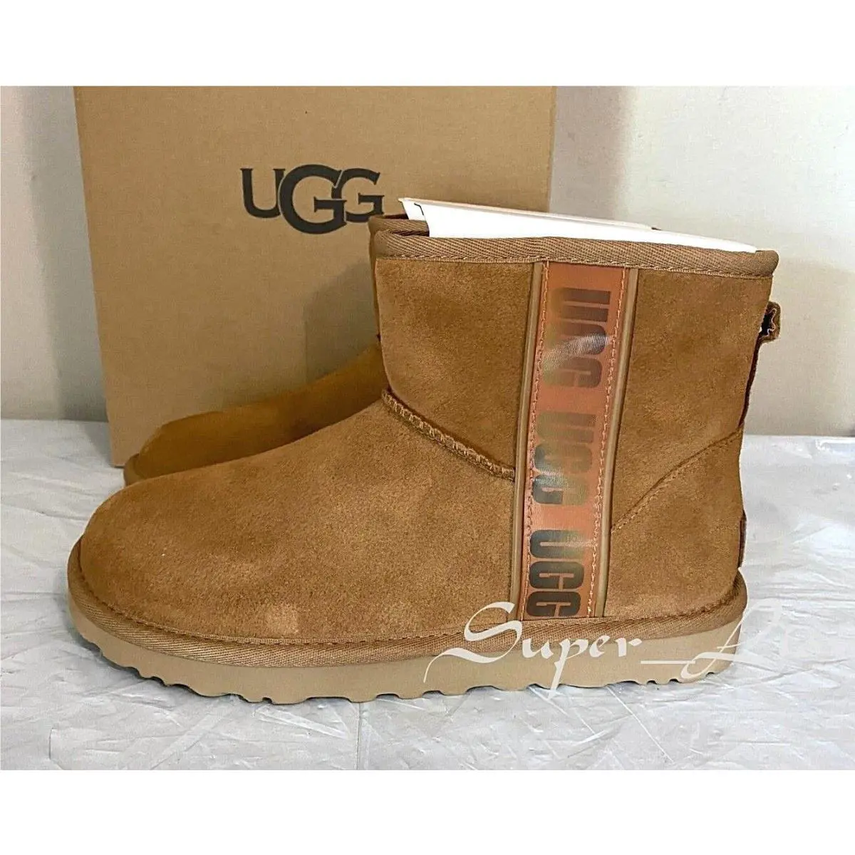 UGG shoes - UGG Australia Classic Mini Side Logo - Chestnut 1