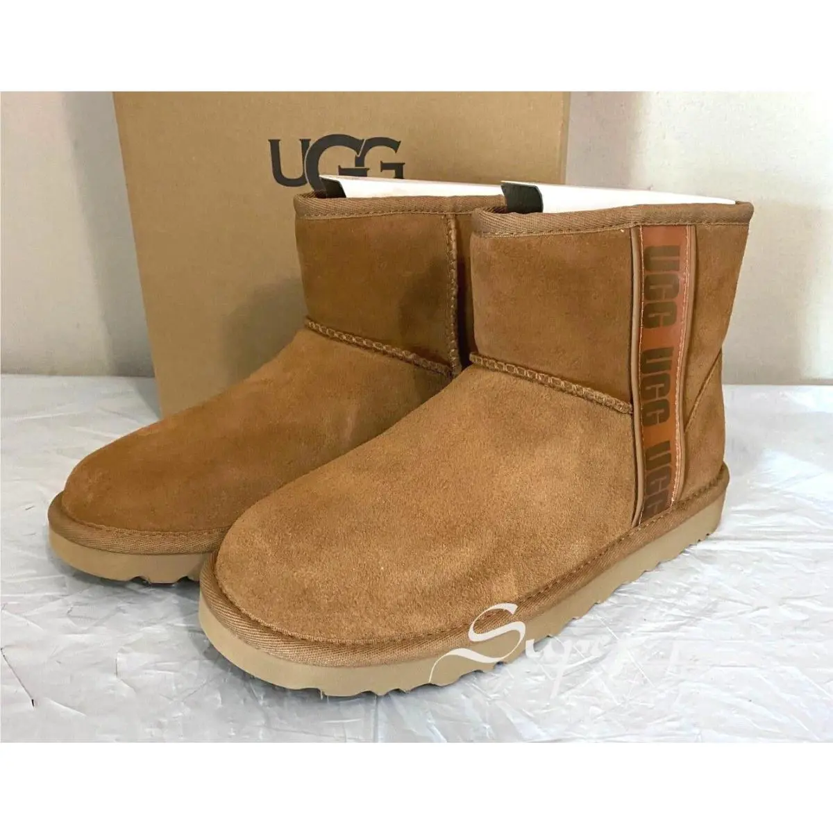 UGG shoes - UGG Australia Classic Mini Side Logo - Chestnut 2